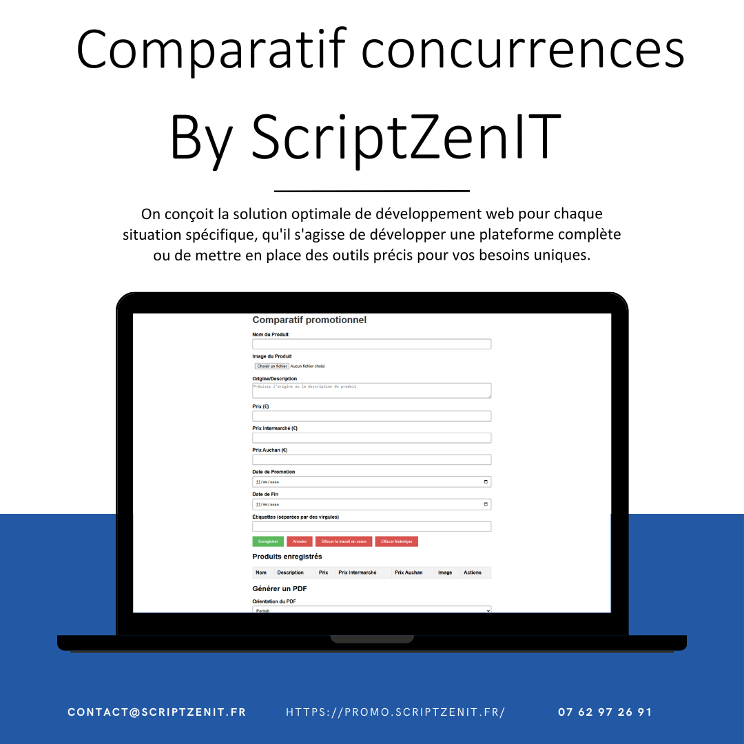 Comparatif concurrence